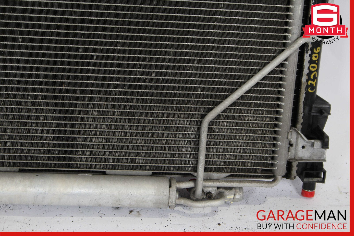 06-07 Mercedes W203 C230 C350 CLK350 Engine Cooling Radiator AC A/C Condenser