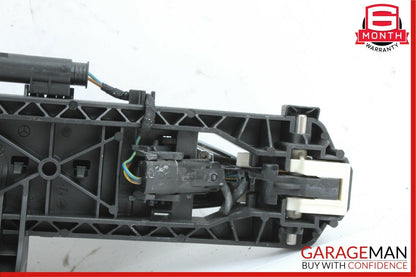 12-14 Mercedes W204 C300 C250 Rear Left Side Exterior Door Handle Black OEM
