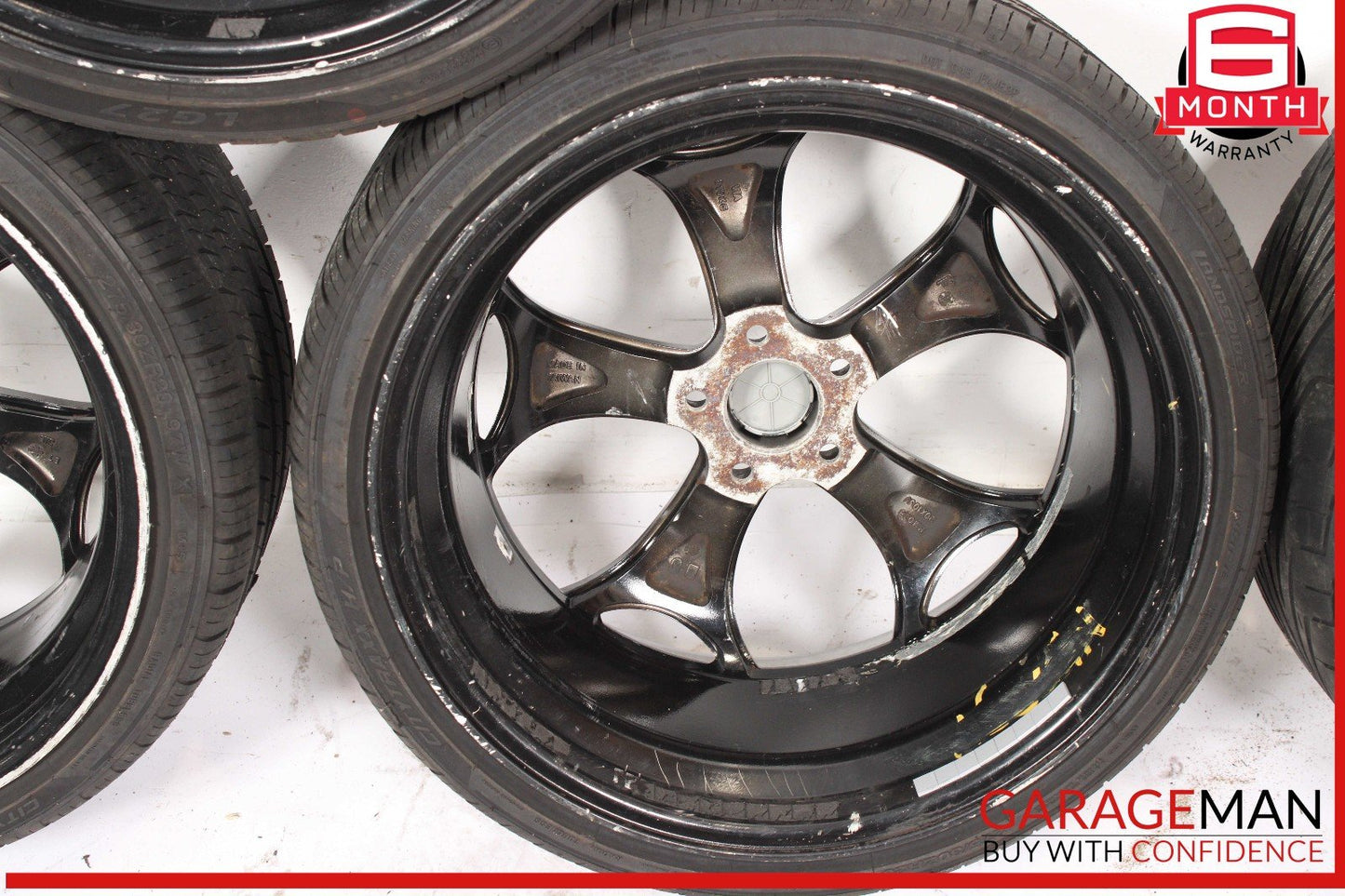 07-13 Mercedes W221 S550 Complete Wheel Tire Rim Set R20 OEM