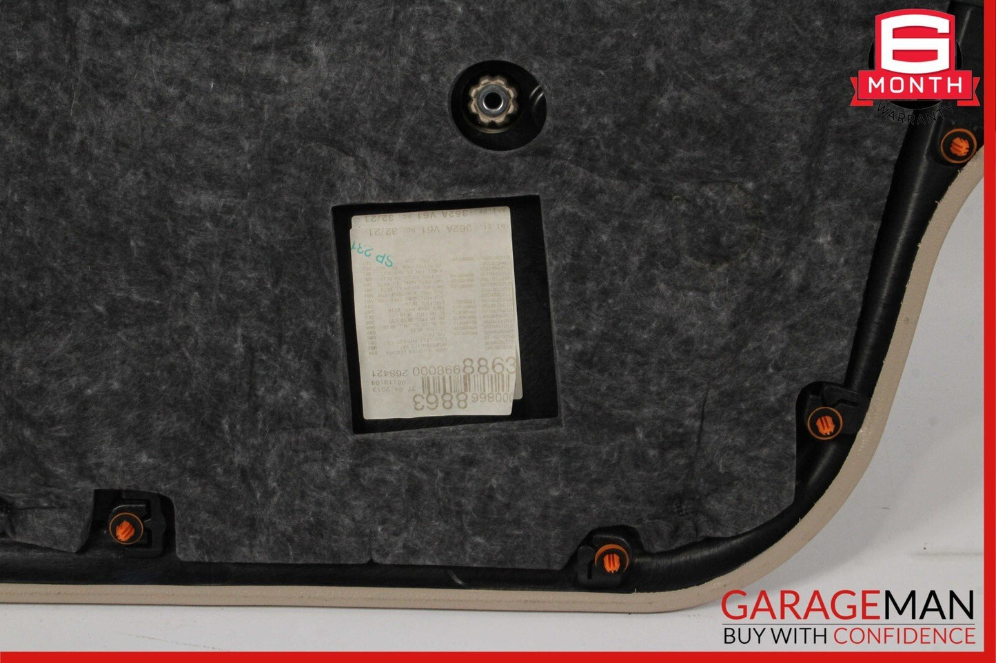 14-16 Mercedes W212 E350 E550 Front Left Side Interior Door Panel Cover Beige