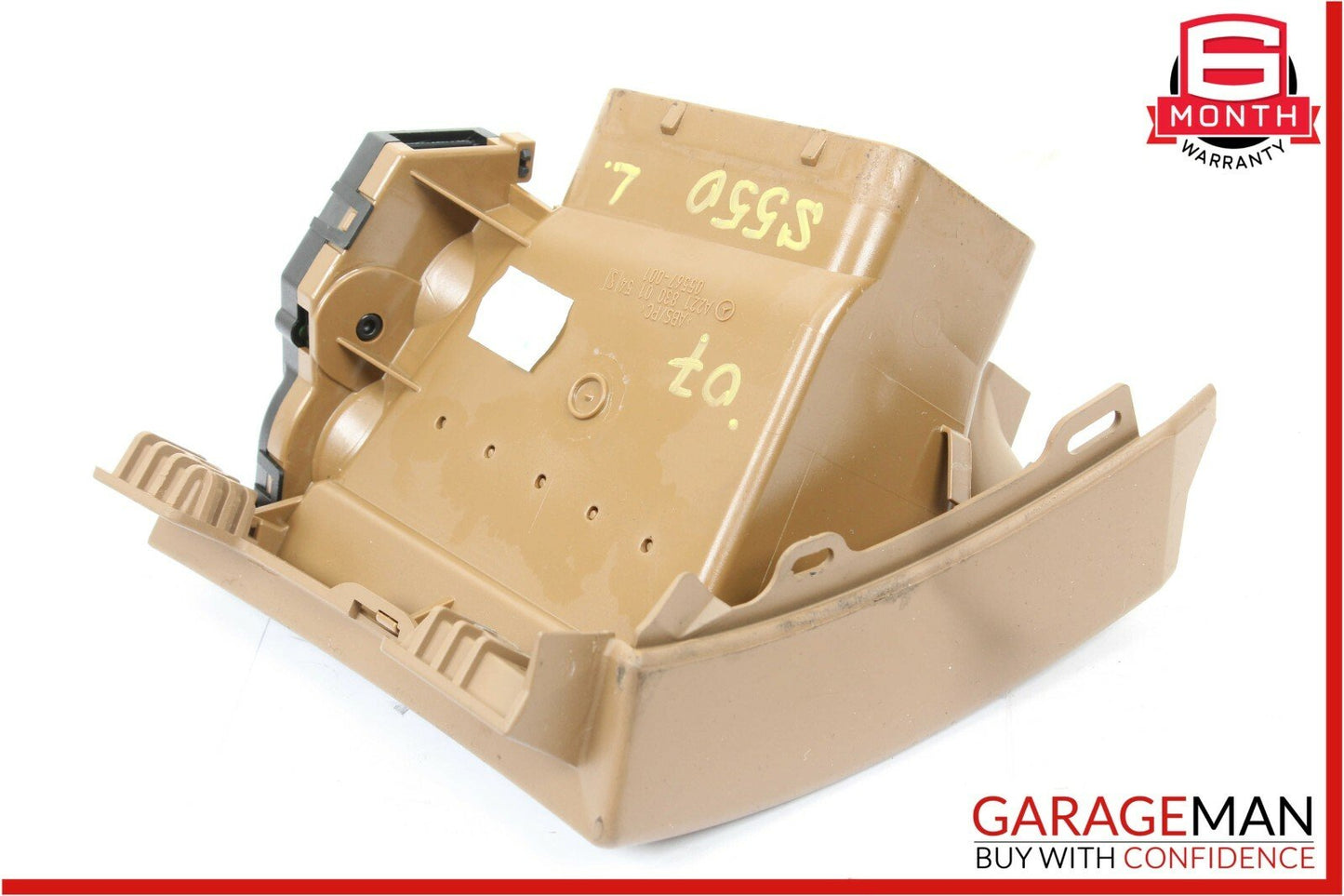07-13 Mercedes W221 S550 Front Left Driver Side Dash AC A/C Air Vent Trim Brown