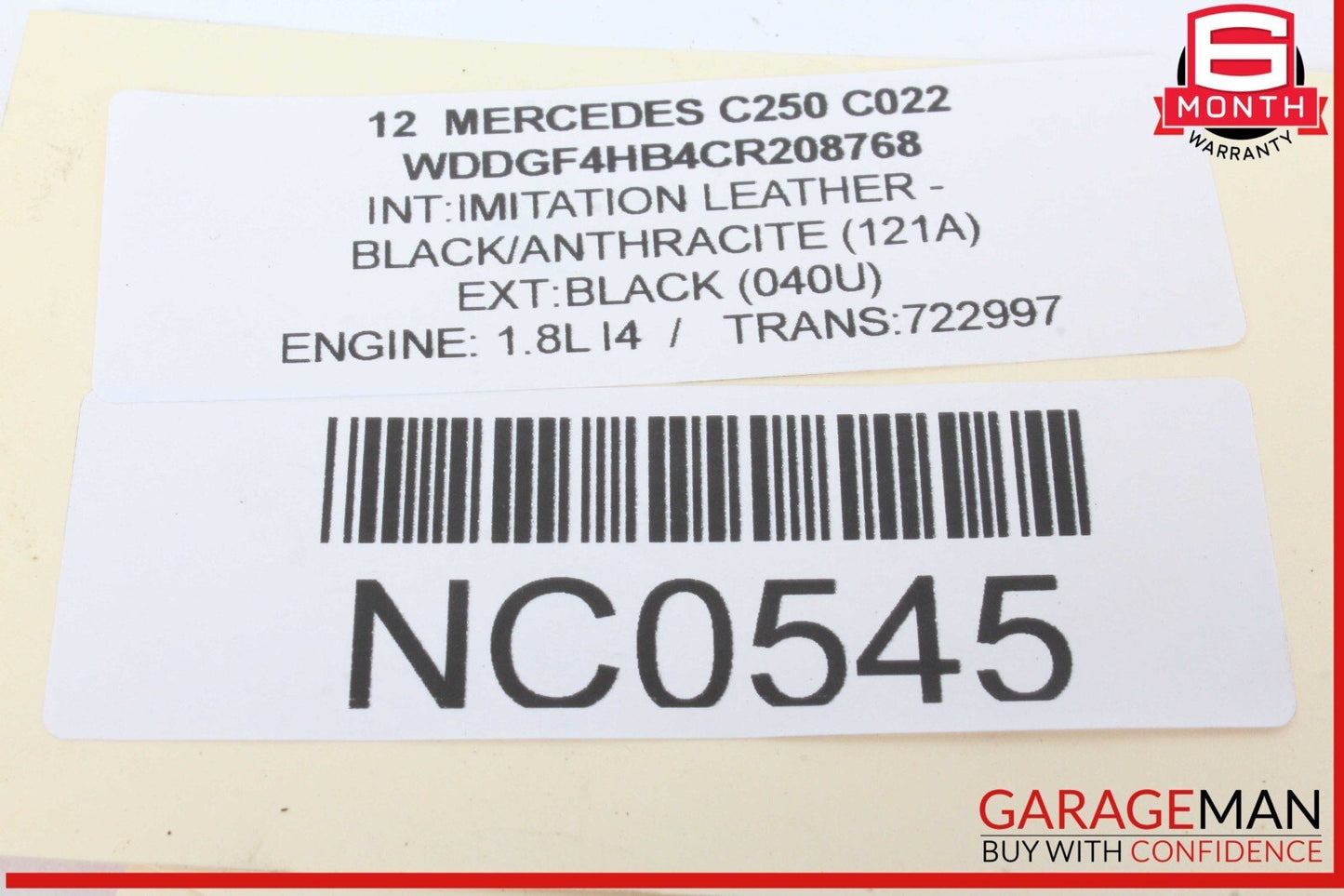 12-14 Mercedes W204 C250 Gear Shift Selector Indicator Knob Boot Assembly OEM