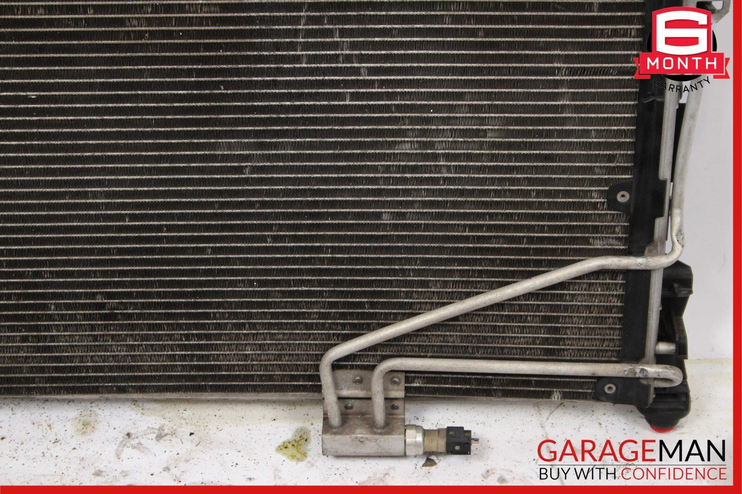 03-08 Mercedes W203 C230 CLK500 Engine Water Cooling Radiator AC Condenser Assy