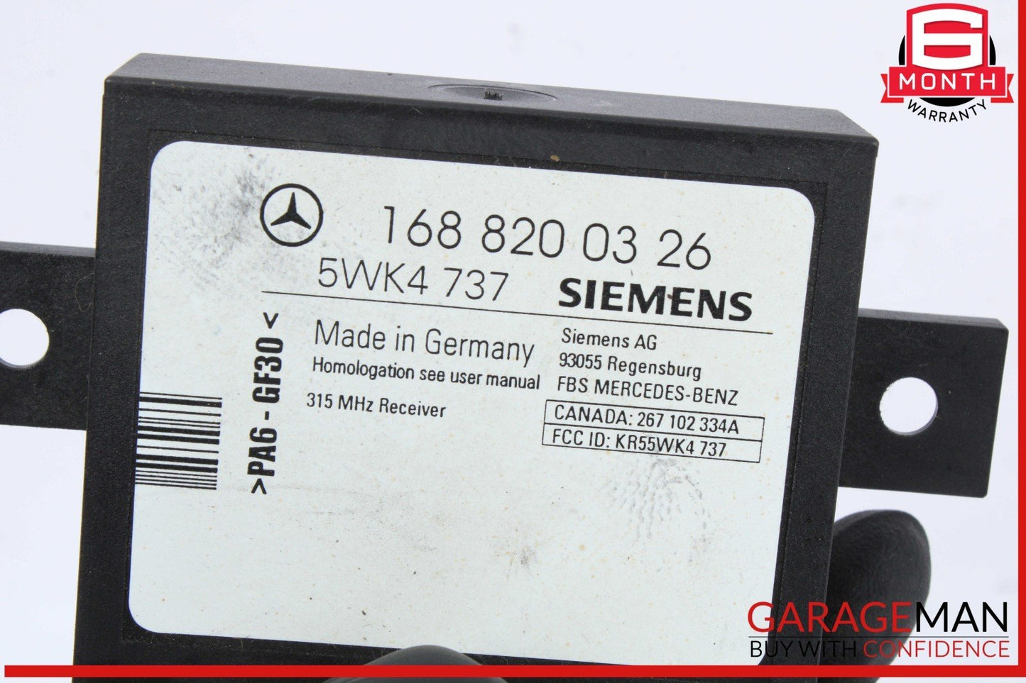 97-04 Mercedes R170 SLK230 Kompressor Ignition Immobilizer Relay Module OEM