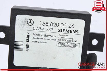 97-04 Mercedes R170 SLK230 Kompressor Ignition Immobilizer Relay Module OEM