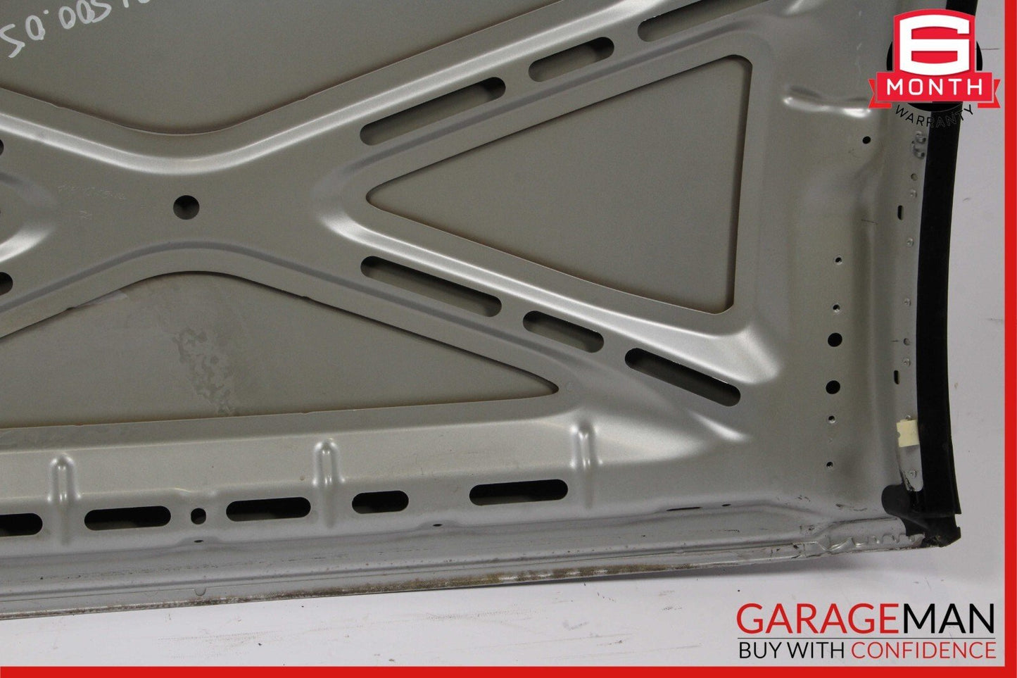 03-08 Mercedes R230 SL500 Convertible Hard Top Folding Roof Panel Silver OEM