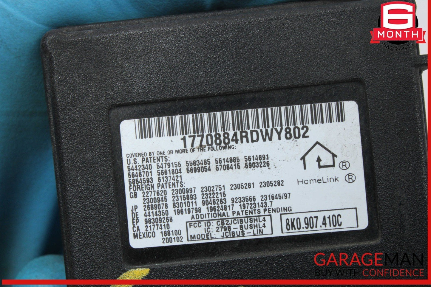 11-18 Porsche Cayenne 958 AWD Garage Door Opener Control Module Unit OEM