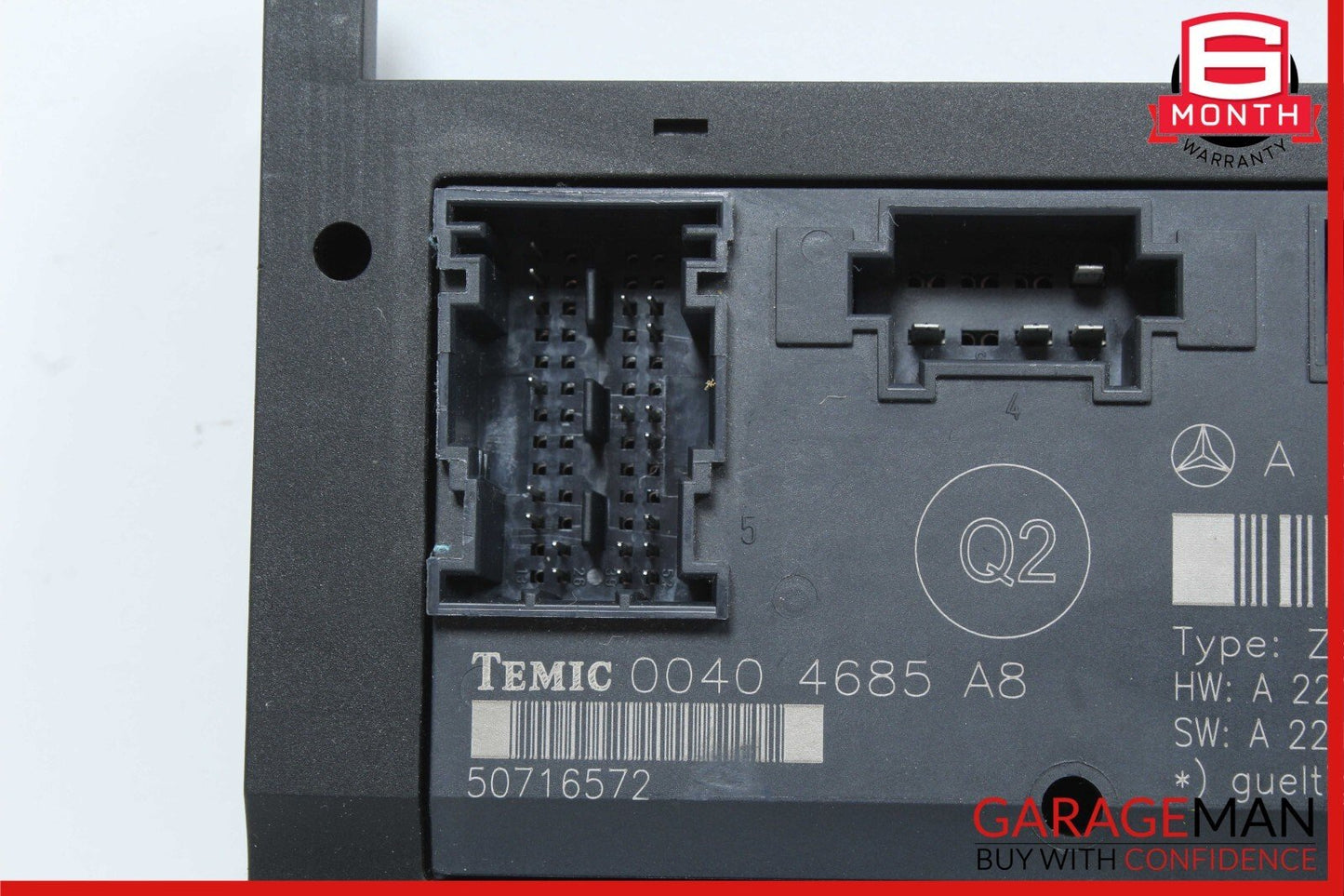 07-13 Mercedes W221 S550 Front Right Under Seat Control Module 2218707493 OEM