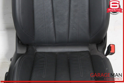 17-19 Audi A4 Front Complete Seat Cushion Cover Assy Set of 2 Pc OEM