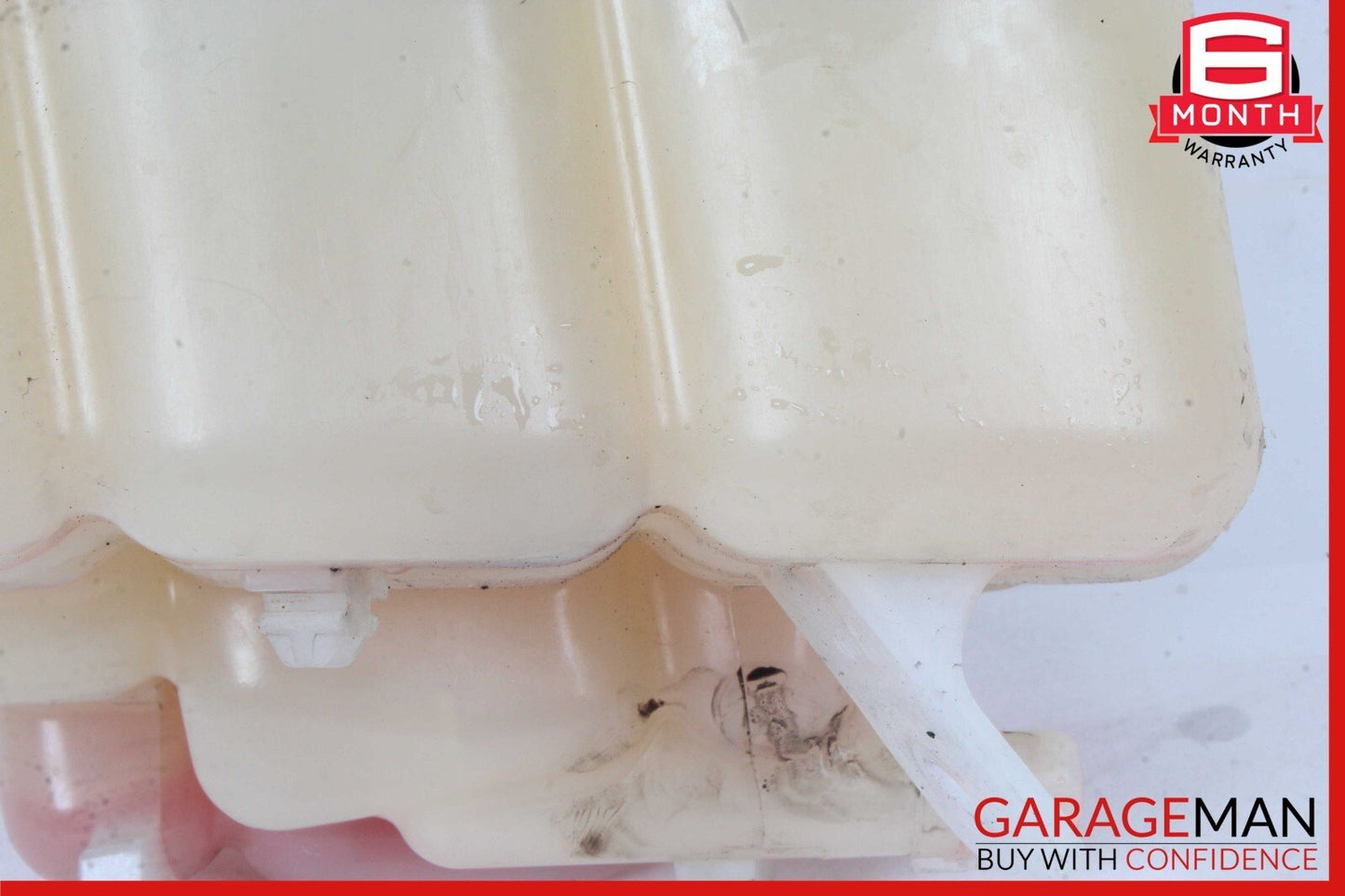 11-18 Porsche Cayenne 958 S Radiator Coolant Overflow Expansion Bottle Tank OEM