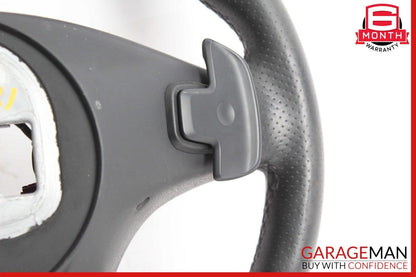15-18 Mercedes W205 C350e GLC300 Steering Wheel Black w/ Paddle Shifters OEM