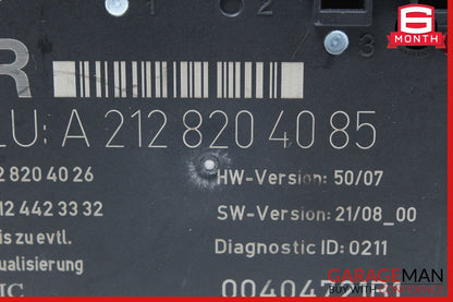 08-18 Mercedes W212 E350 C350 C300 Rear Right Side Door Control Module Unit