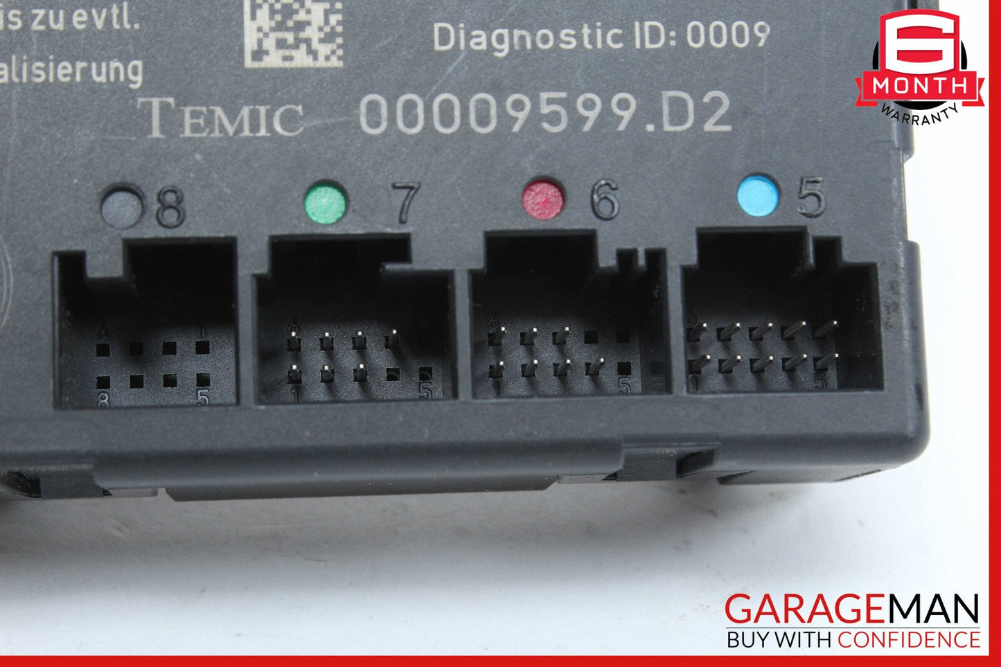 08-14 Mercedes W204 C300 C350 Sedan Front Right Side Door Control Module Unit