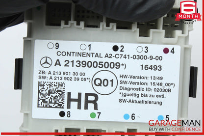 17-19 Mercedes W213 E300 E400 Rear Right Side Door Control Module Unit OEM