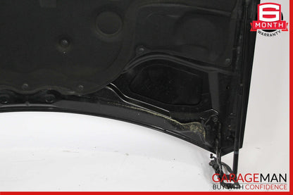 08-11 Mercedes W204 C250 C300 Front Hood Bonnet Panel Assembly Black OEM