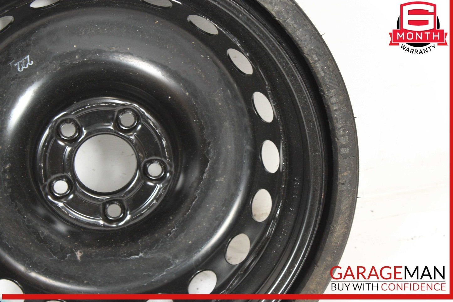12-20 Mercedes R172 SLK350 Emergency Spare Tire Wheel Donut Space Saver 4.5Bx17