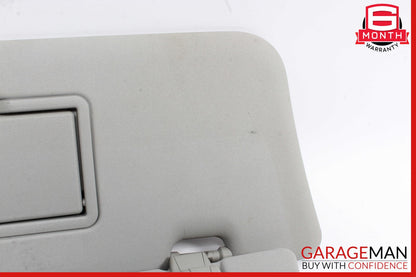 06-12 Mercedes GL450 ML550 Front Right Sun Visor Sunvisor Shade Assembly Grey