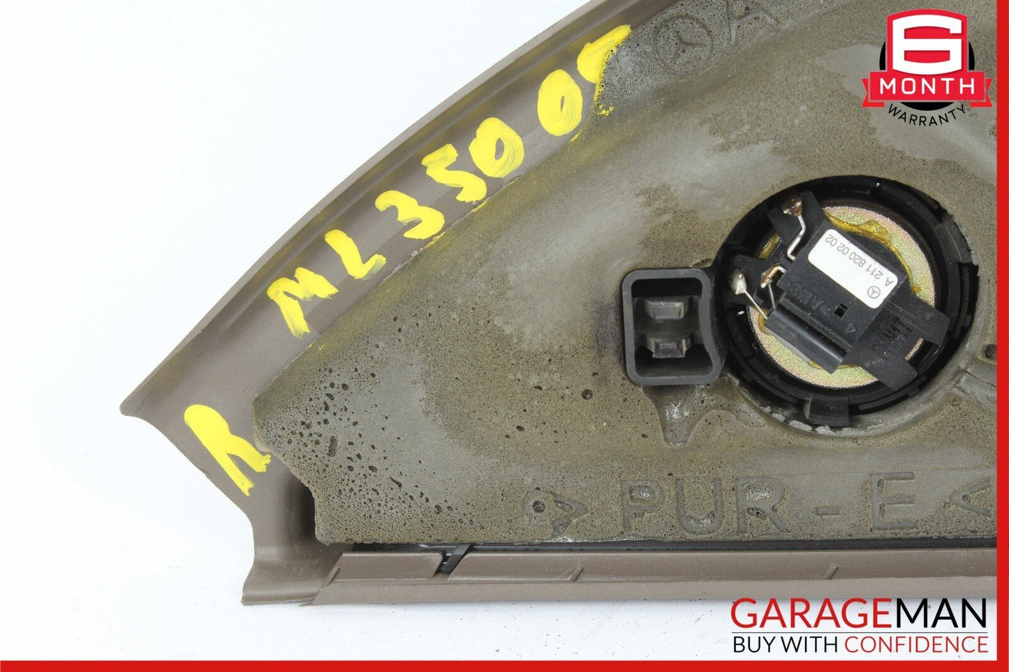 06-12 Mercedes W164 ML350 GL550 Speaker Door Mirror Cover Front Right Side OEM
