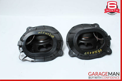 97-04 Mercedes R170 SLK230 Rear Left & Right Door Sound Speakers Set of 2 Pc