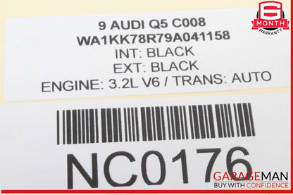 09-17 Audi Q5 Rear View Camera Control Module Unit 8R0907441 OEM
