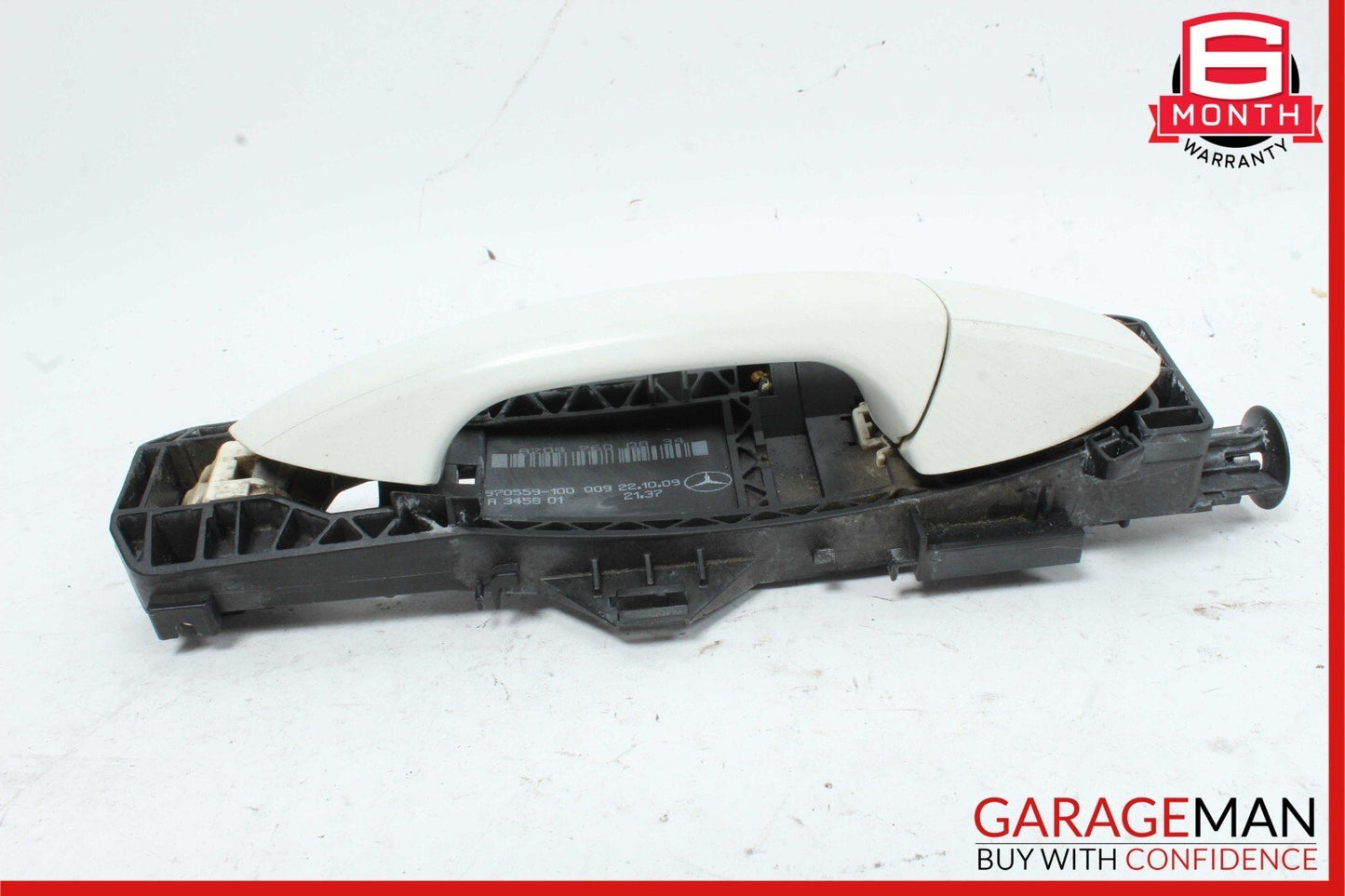 08-11 Mercedes W204 C350 C300 Right Side Exterior Door Handle Rear / Front White