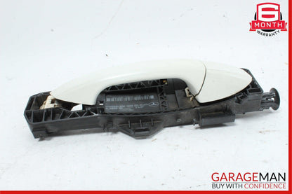 08-11 Mercedes W204 C350 C300 Right Side Exterior Door Handle Rear / Front White