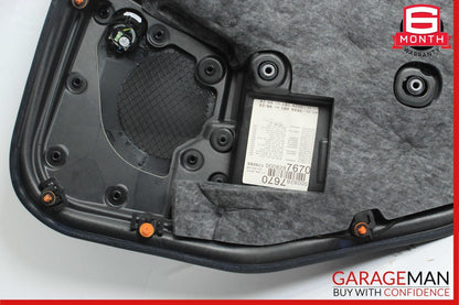10-13 Mercedes W212 E350 E550 Rear Left Driver Side Interior Door Panel Grey