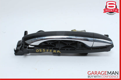00-06 Mercedes W220 S55 AMG Rear Right Side Exterior Door Handle Black OEM