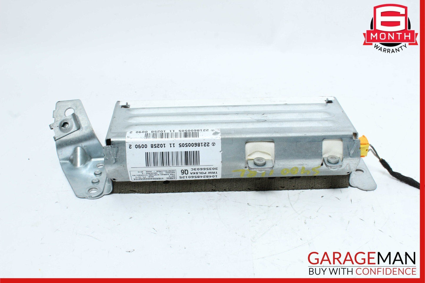 07-14 Mercedes W221 S400 CL550 CL600 Rear Left Side Quarter Airbag Air Bag OEM