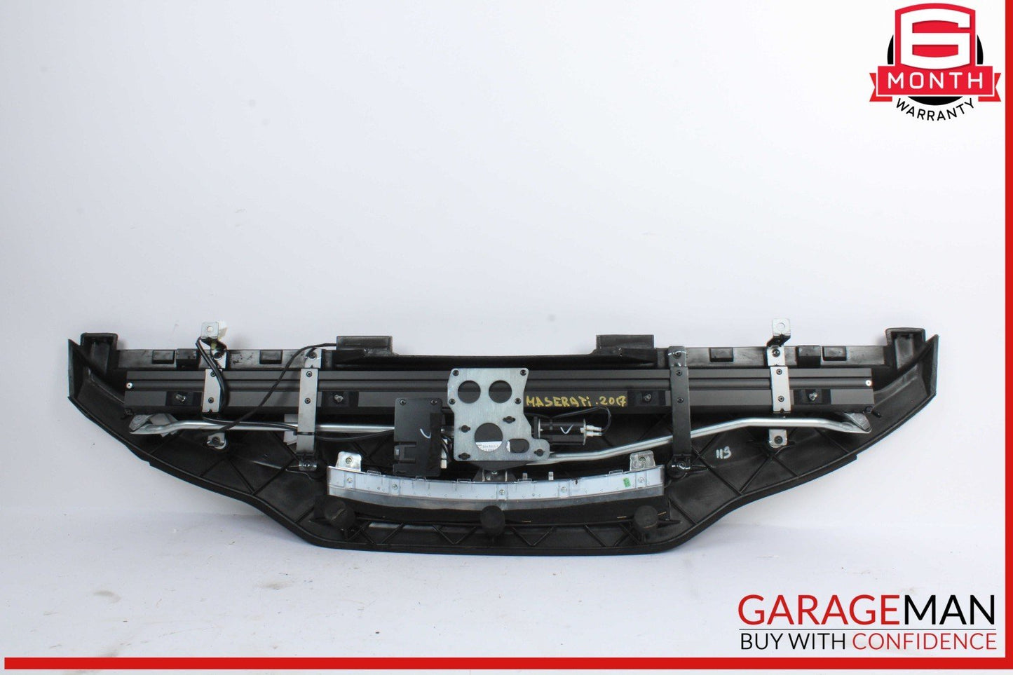 14-17 Maserati Ghibli Rear Parcel Shelf Trim Under Window Panel w/ Light OEM