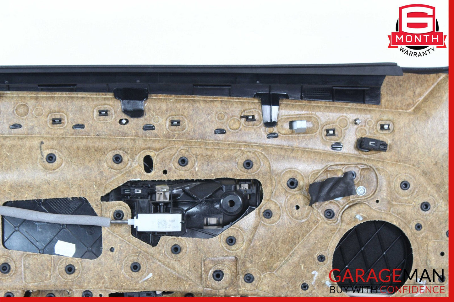 11-16 BMW F10 550i 535i 528i Front Right Side Interior Door Panel Brown OEM