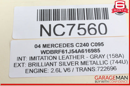 01-07 Mercedes W203 C240 C350 Rear Left Side Door Control Module 2038202185 OEM