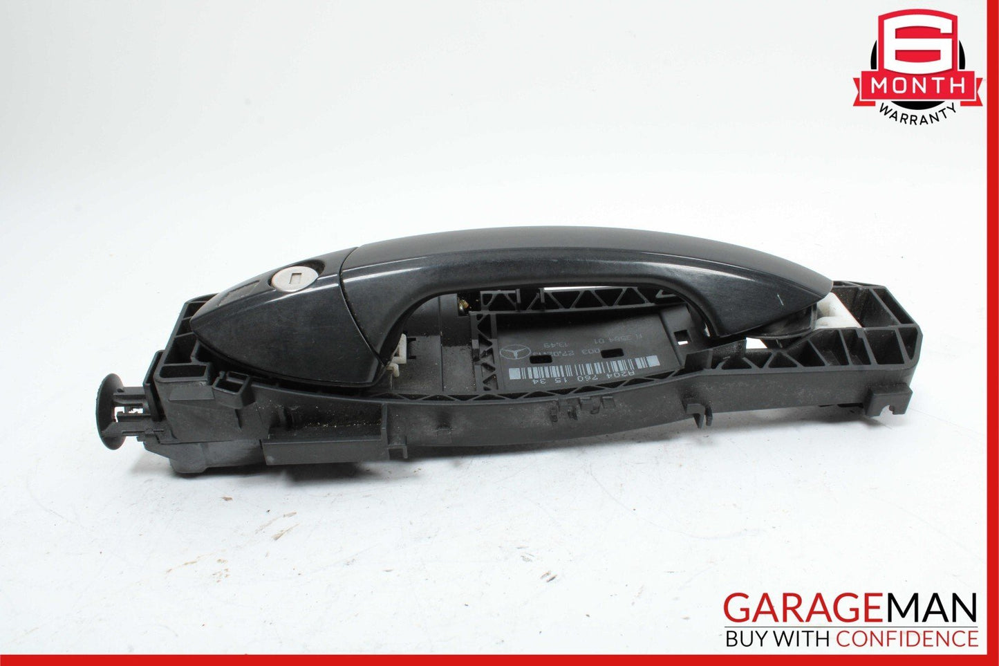12-14 Mercedes W204 C250 C300 Front Left Side Exterior Door Handle Black OEM