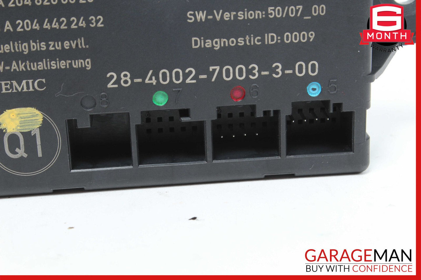 08-18 Mercedes W204 C300 C350 GLK350 Rear Right Side Door Control Module OEM