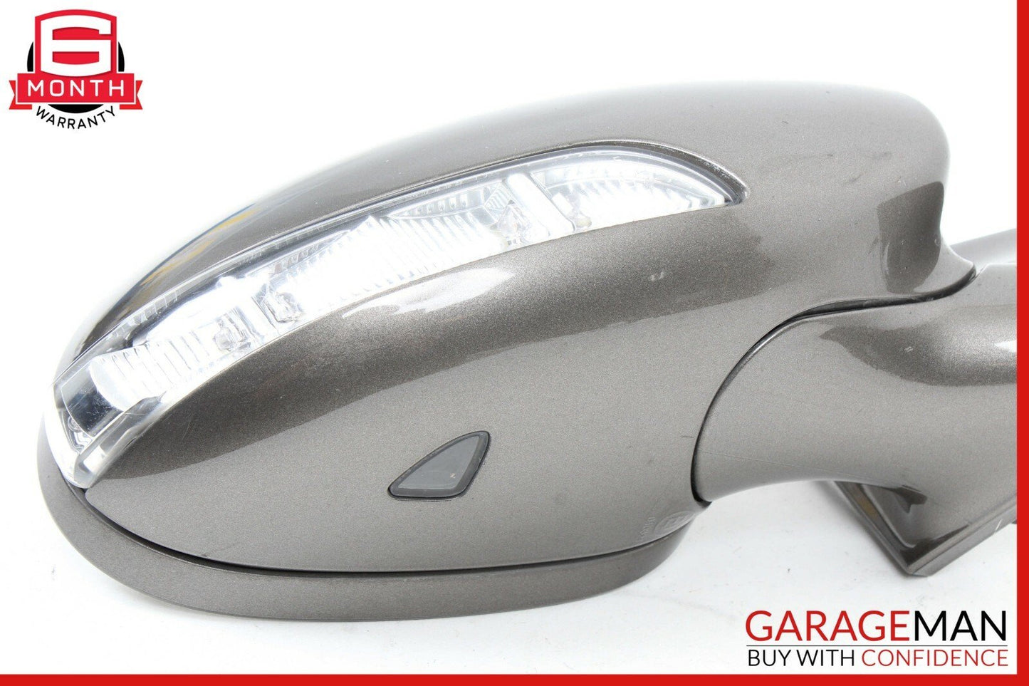 06-08 Mercedes W219 CLS500 Front Right Passenger Side Mirror Door Rear View Gray