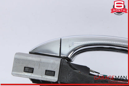 12-18 Audi A7 A6 Front Left Driver Side Exterior Door Handle Silver 4H1837885