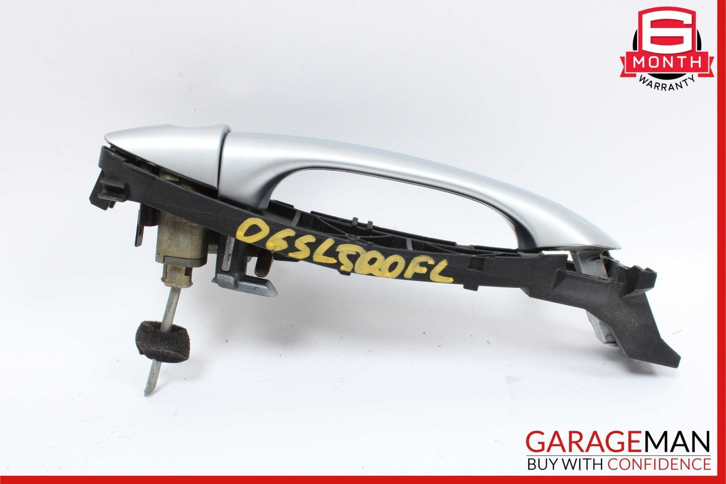 03-06 Mercedes R230 SL500 SL55 AMG Front Left Driver Exterior Door Handle Silver
