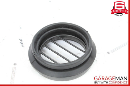 03-10 Porsche Cayenne 955 957 Dashboard A/C Air Vent Round Grille Trim Black OEM