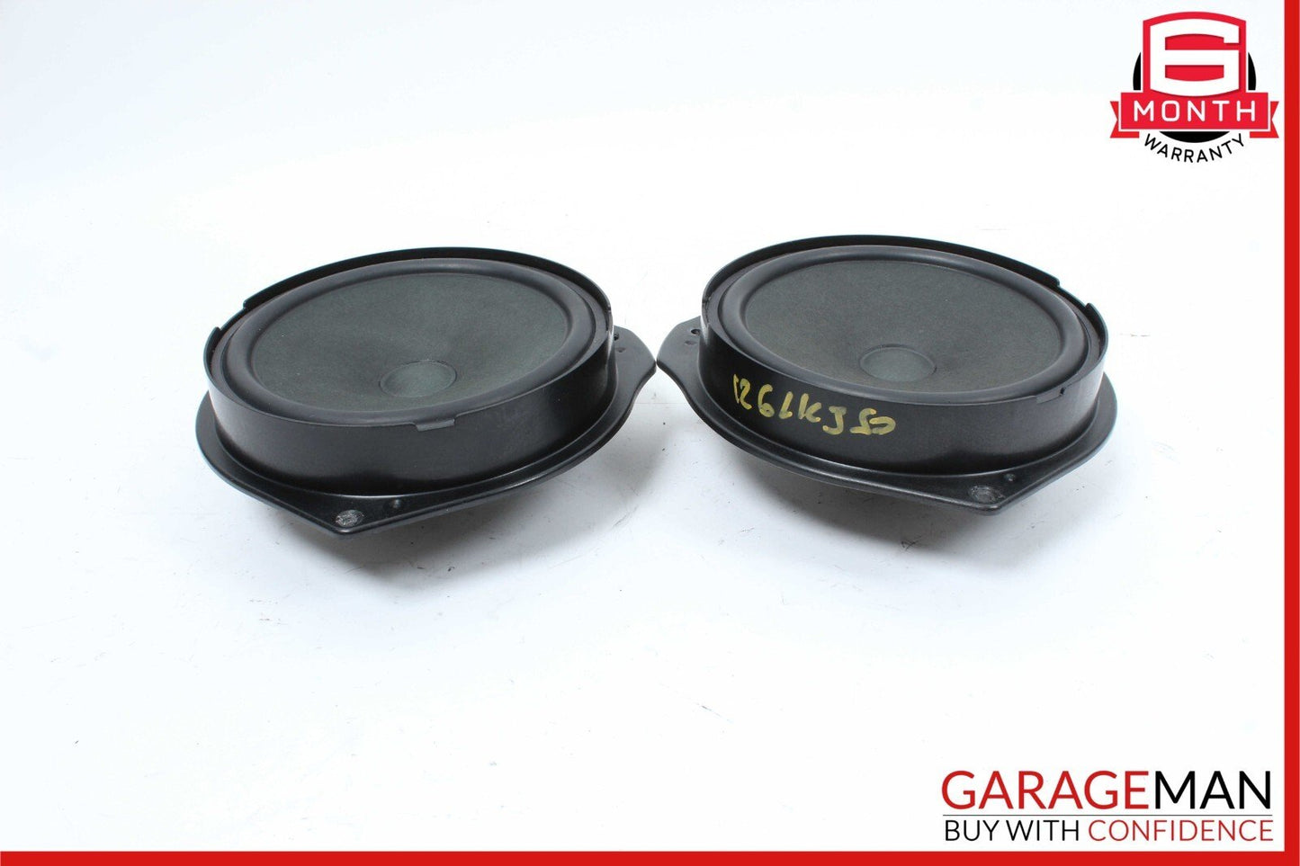 08-15 Mercedes X204 GLK350 Front Right & Left Door Sound Speakers Set of 2 OEM