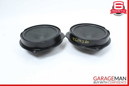 08-15 Mercedes X204 GLK350 Front Right & Left Door Sound Speakers Set of 2 OEM