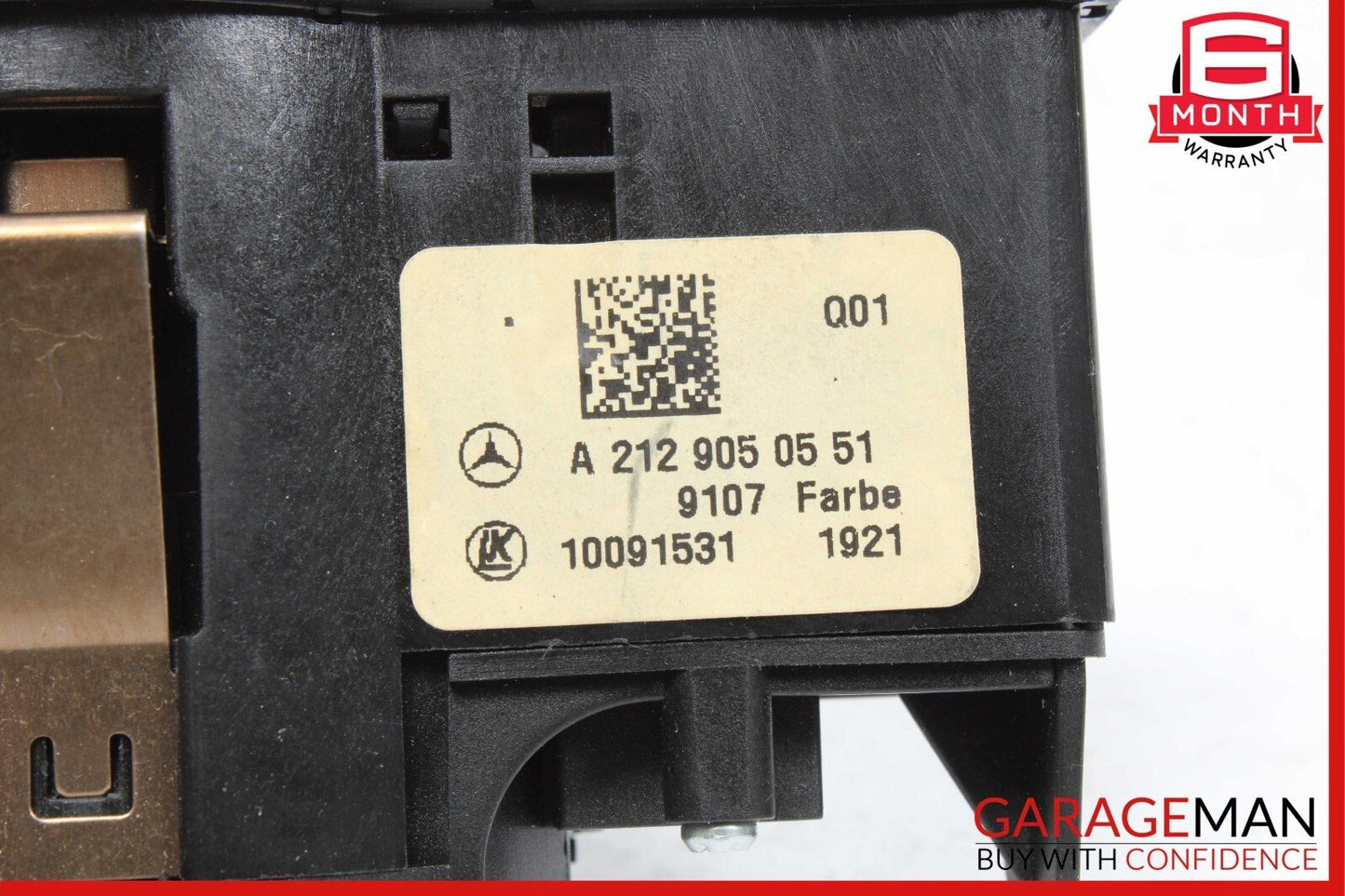 08-20 Mercedes W204 C350 C300 E350 Headlight Fog Light Switch Control Module OEM