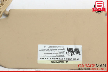 09-13 Mercedes W251 R320 R350 Front left Side Sun Visor Sun Shade Brown OEM