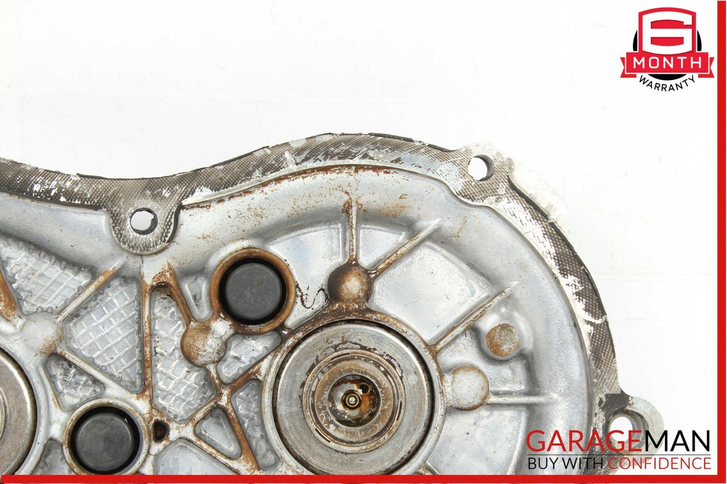 06-10 Mercedes S550 CLK350 E350 Front Left Engine Timing Chain Valve Cover Plate