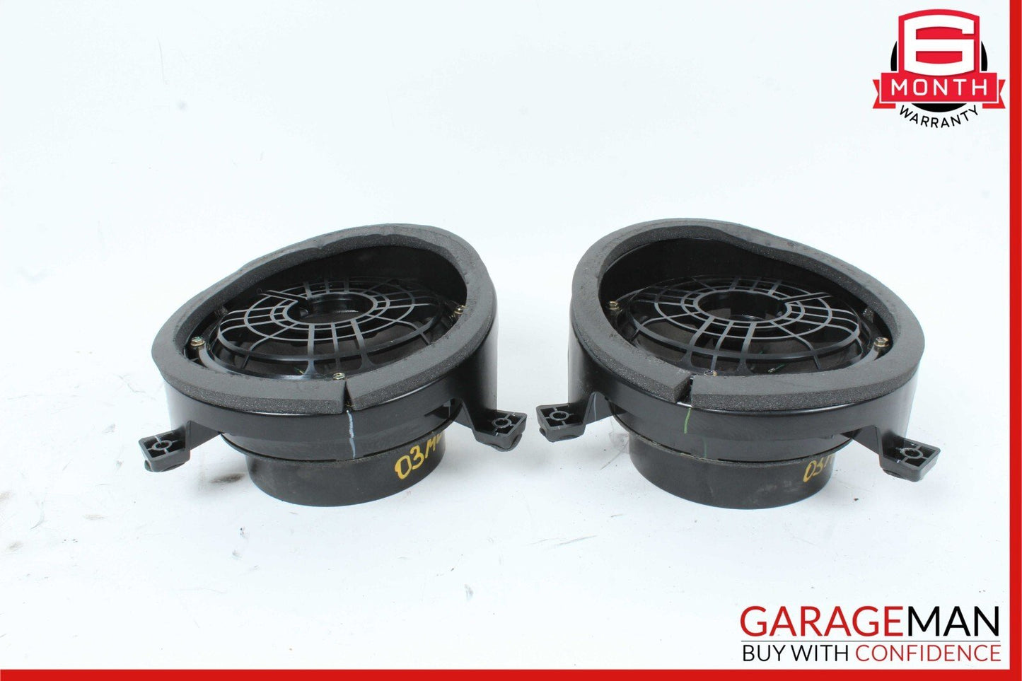 02-05 Mercedes W163 ML350 ML320 Front Right & Left Bose Sound Speaker Set OEM