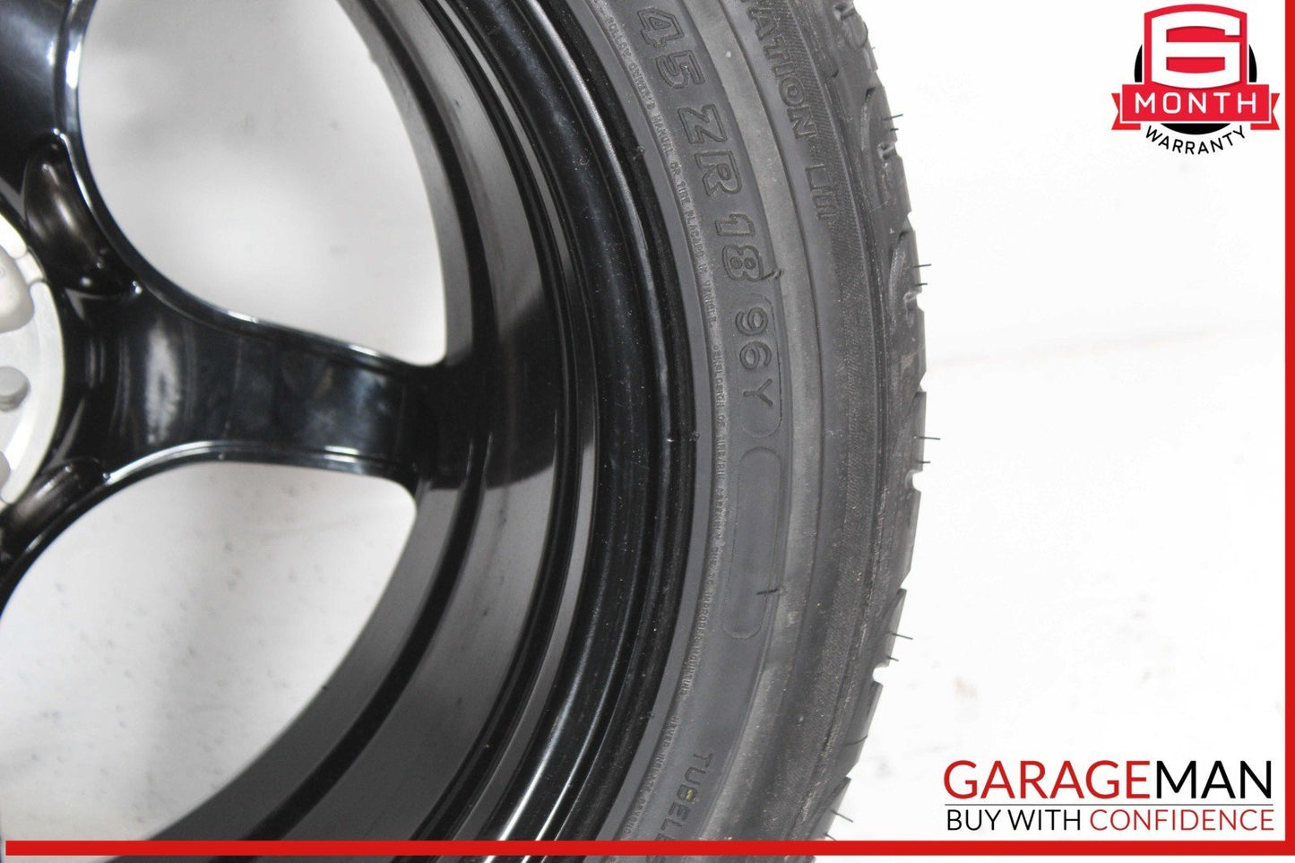00-06 Mercedes W220 S600 S55 CL65 AMG Emergency Spare Wheel Tire Rim 8Jx18H2 OEM
