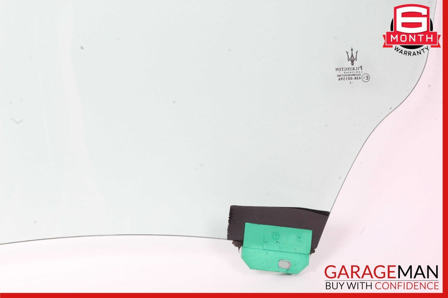 03-13 Maserati Quattroporte M139 Rear Right Side Door Window Glass OEM