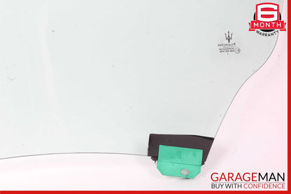 03-13 Maserati Quattroporte M139 Rear Right Side Door Window Glass OEM