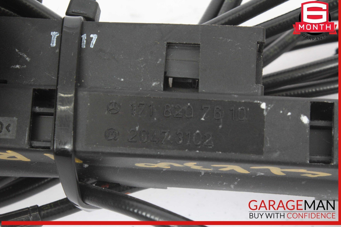 05-11 Mercedes R171 SLK300 Convertible Rear Right Side Top Trunk Lid Cylinder