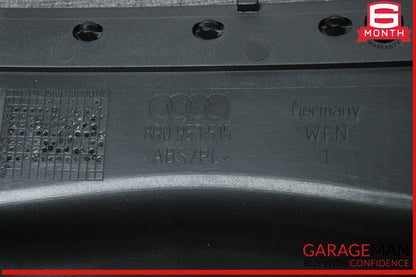 09-17 Audi Q5 SQ5 S4 S5 Steering Column Cover Trim Panel Black 8R1858345A OEM