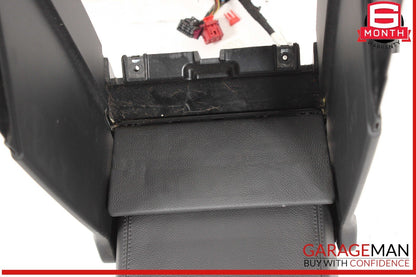11-17 Audi A8 Rear Seat Center Console Armrest w/ Climate Controls OEM